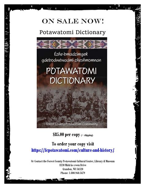 potawatomi dictionary